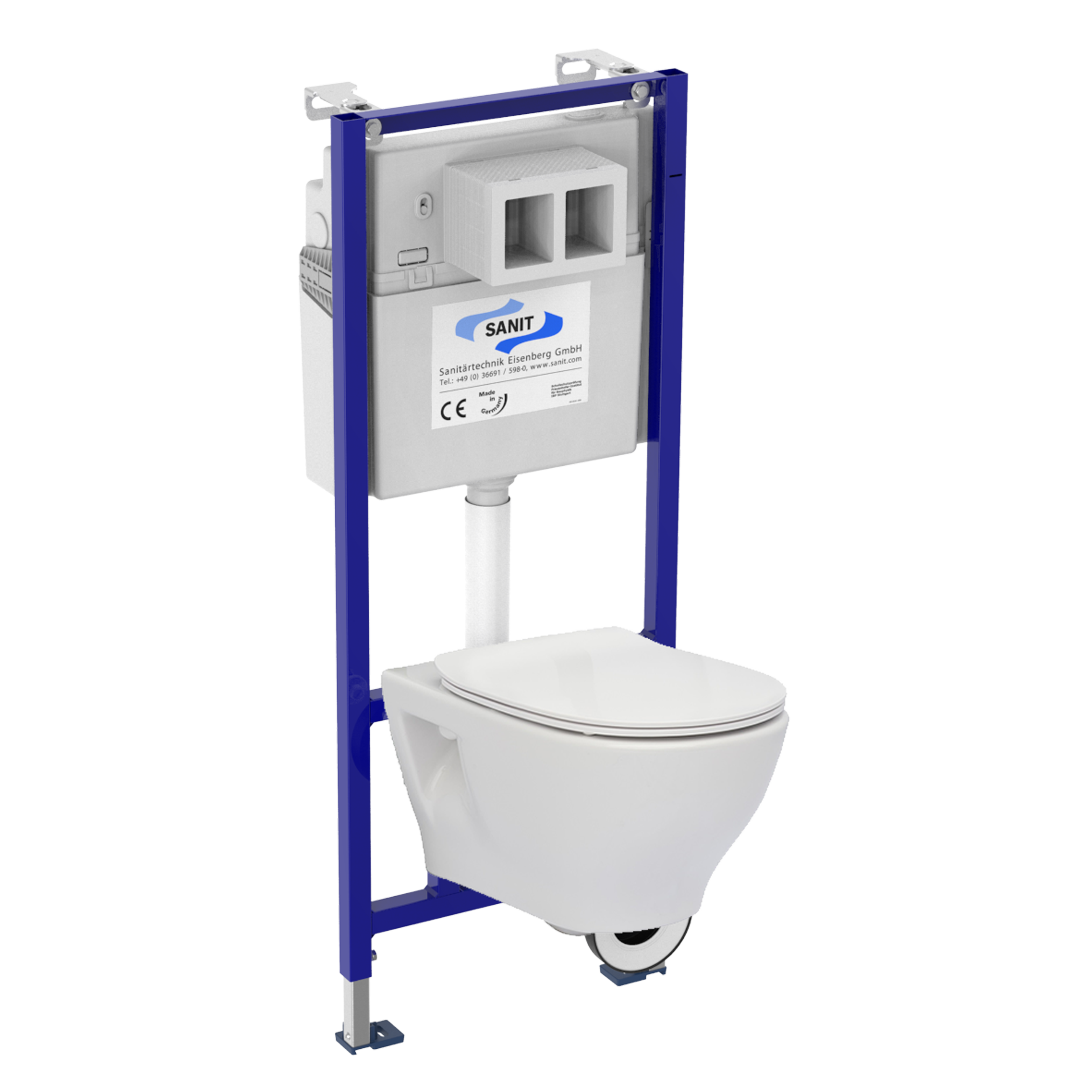 Zestaw podtynkowy WC Nereus Classic Sanit Solo Roca