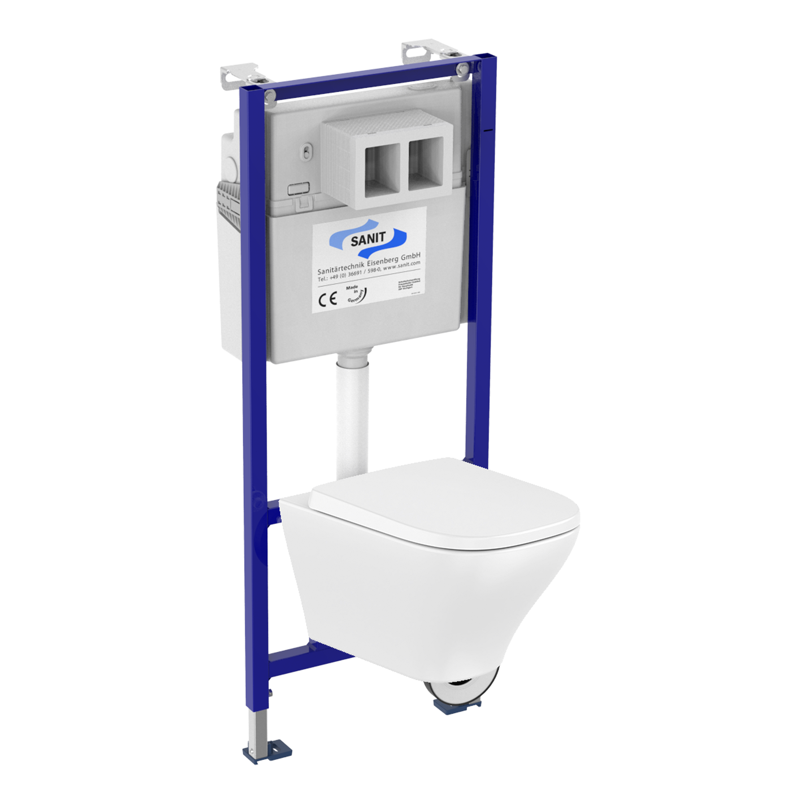 Zestaw podtynkowy WC Adagio Vortex Classic Sanit Solo Roca