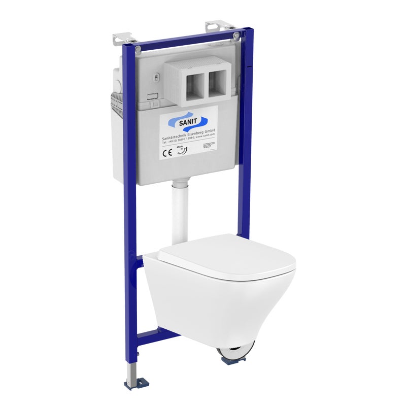 Zestaw podtynkowy WC Adagio Vortex Classic Sanit Solo Roca