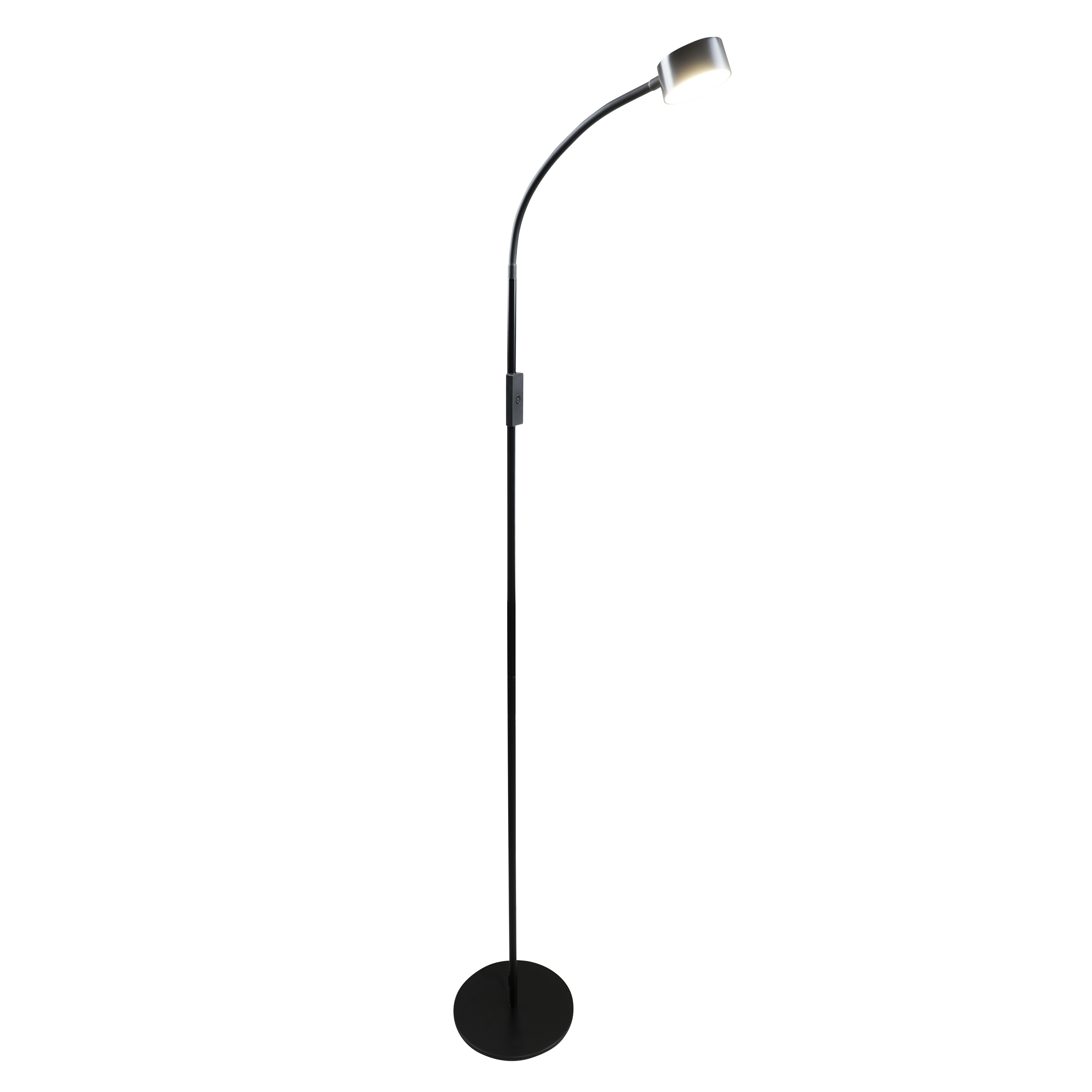 Lampa podłogowa Bruno czarna LED Sanico - 4