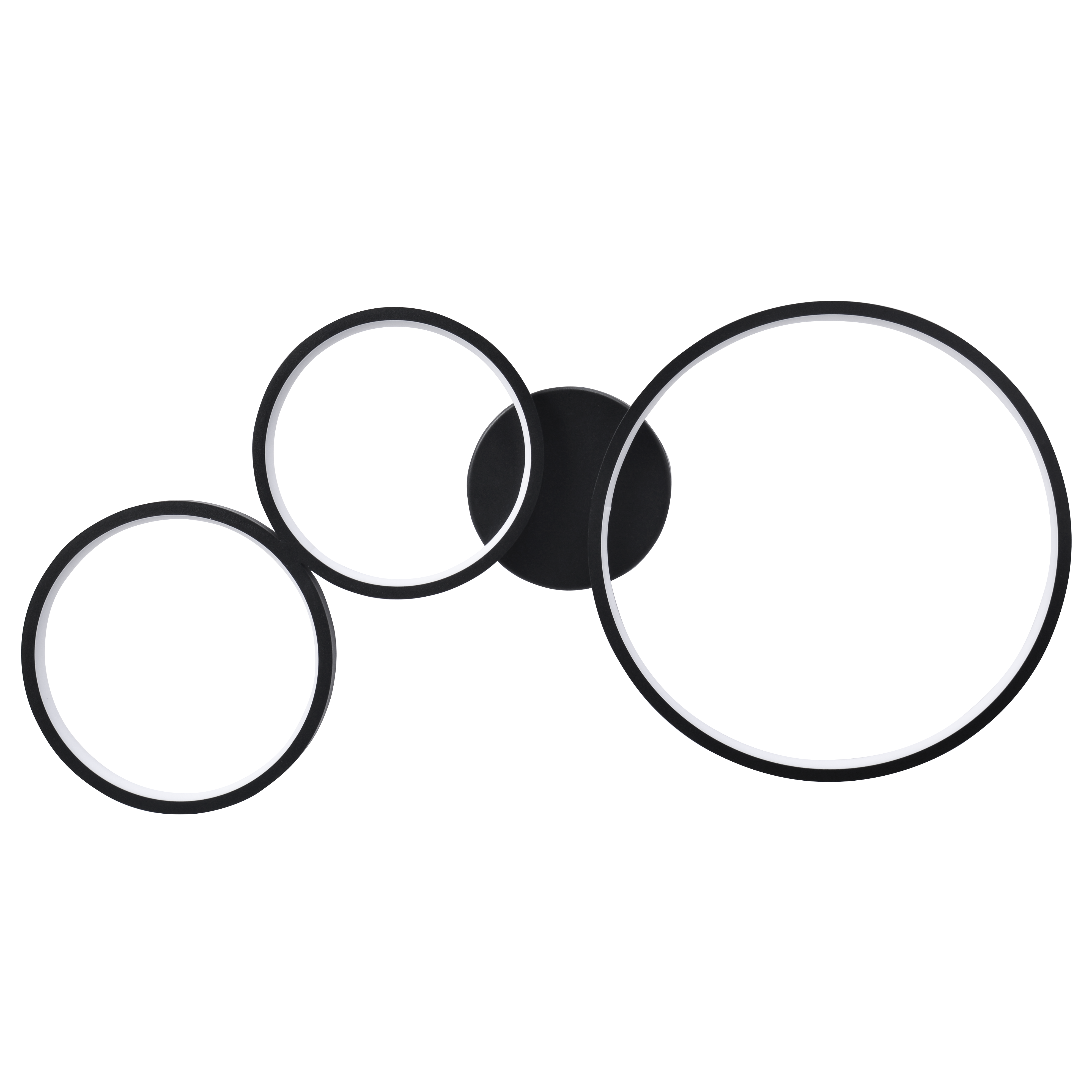 Lampa wisząca Flamenco czarna 28 W LED Sanico - 5