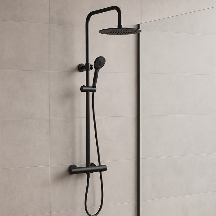 CONJUNTO DUCHA NEGRO