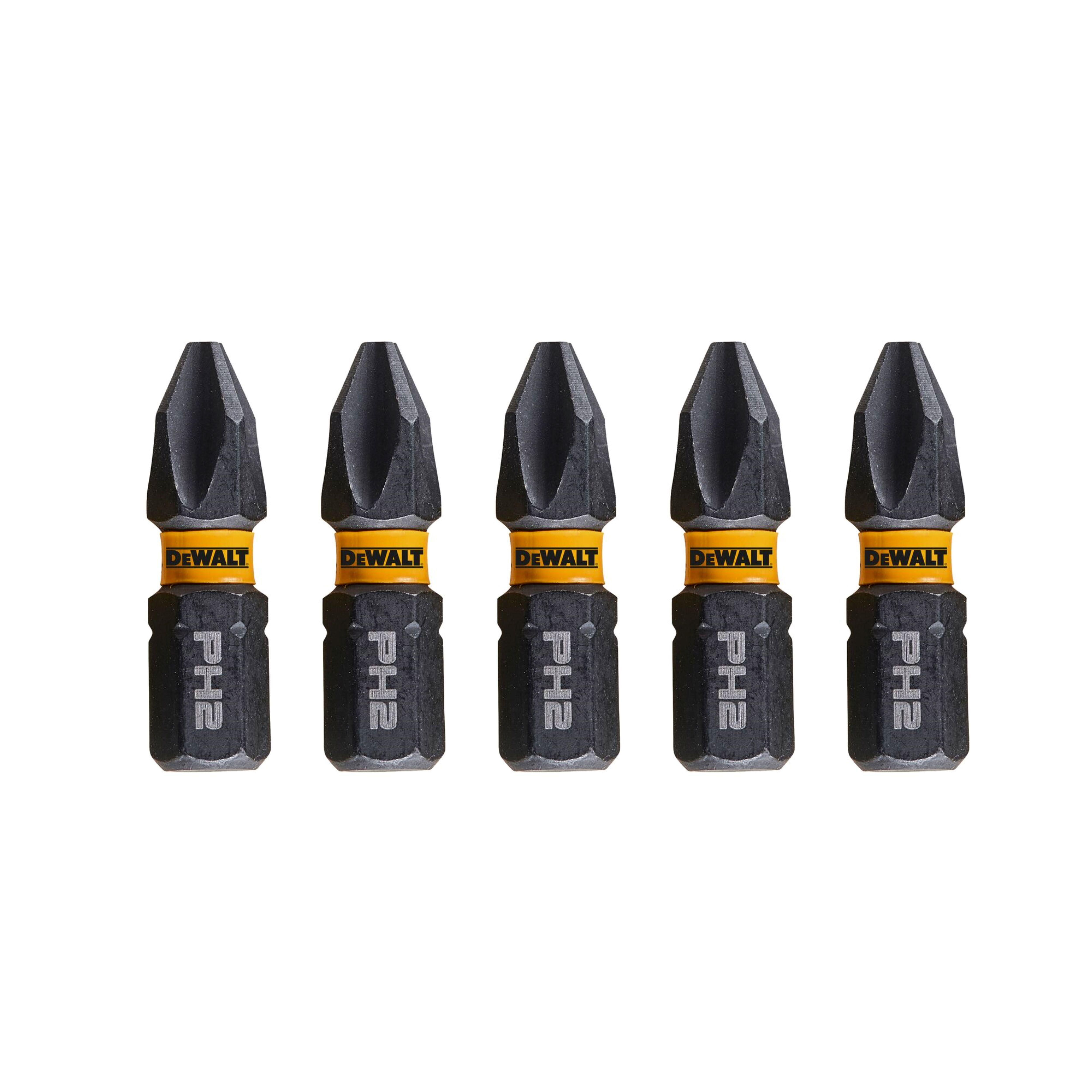 PUNTAS PARA ATORNILLADOR PHILIPS PH2 L25 DEWALT 5 UDS - 2