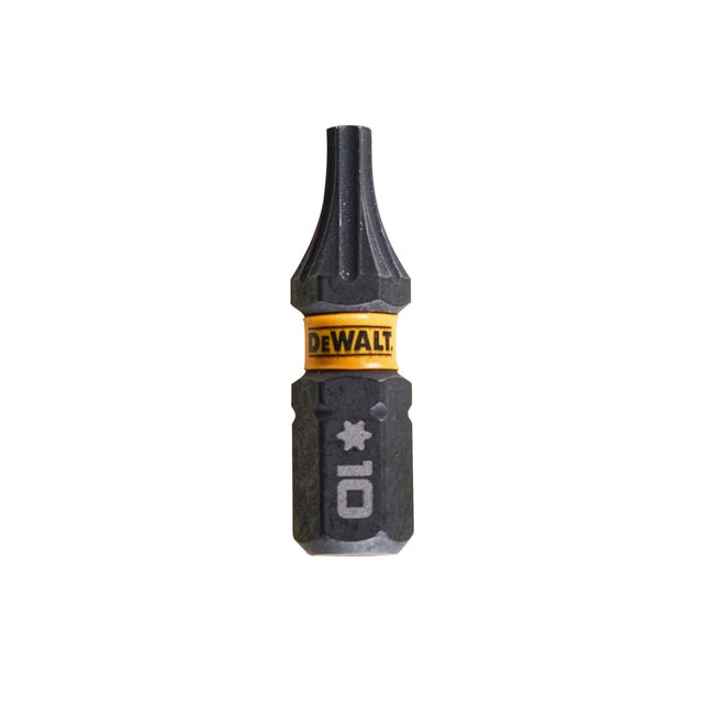 PUNTAS PARA ATORNILLADOR TORX INVIOLABLE PTS10 L25 DEWALT 5 UDS