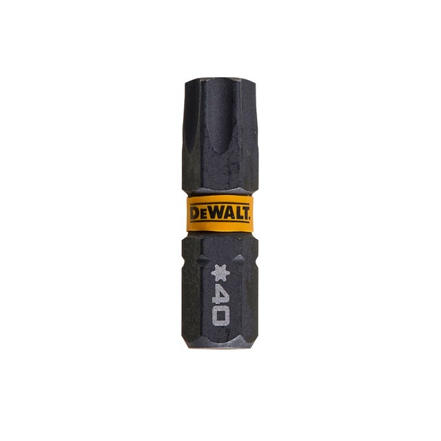 PUNTAS PARA ATORNILLADOR TORX INVIOLABLE PTS40 L25 DEWALT 5 UDS