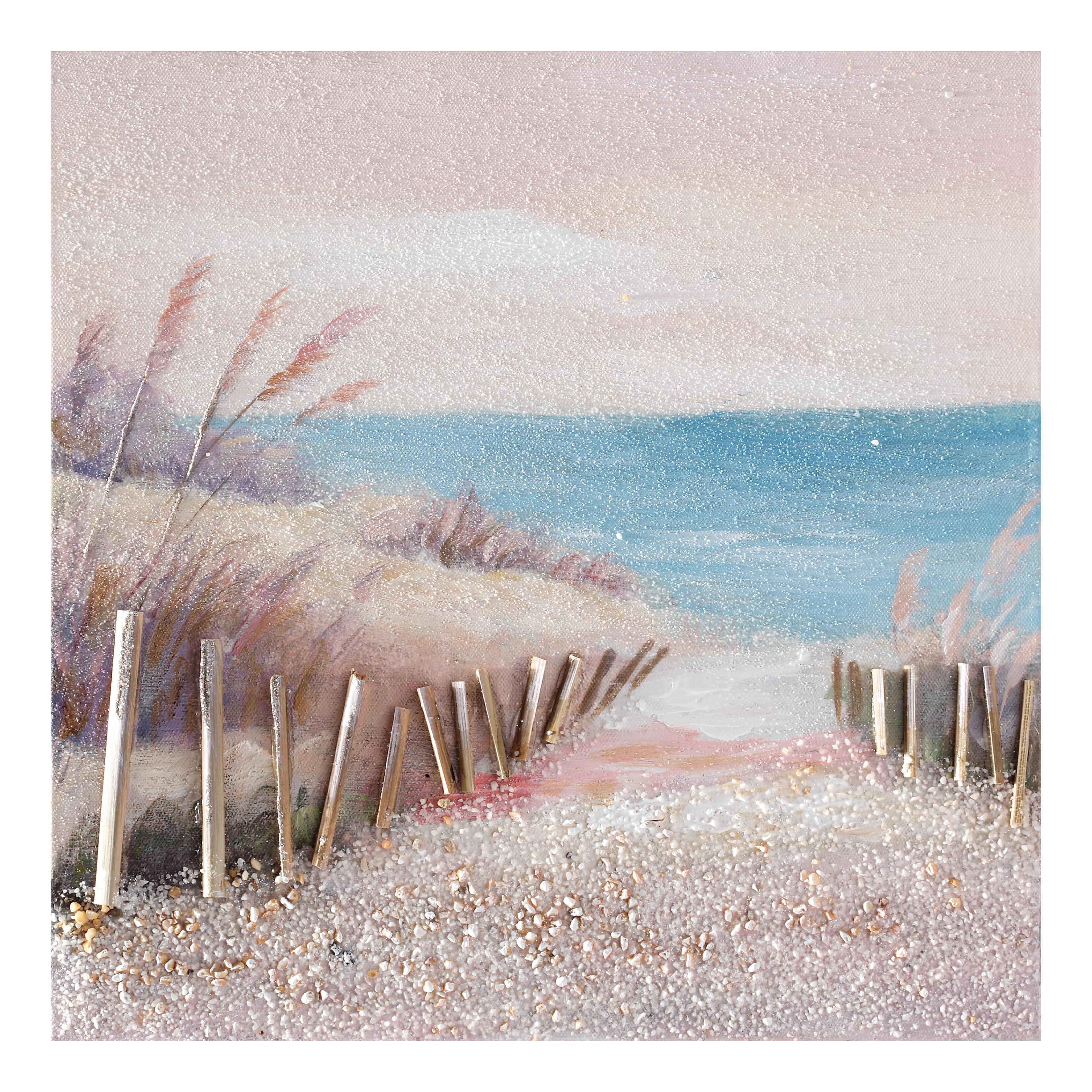 Tela pintada original 30 x 30 cm MAR3 - 2