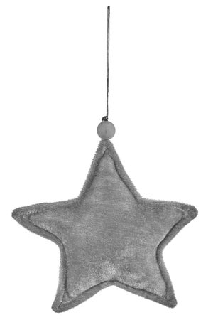 Puntale per albero di Natale, decorazione natalizia, puntale per albero a forma di stella di Natale, decorazioni per albero di Natale, argento | Leroy Merlin