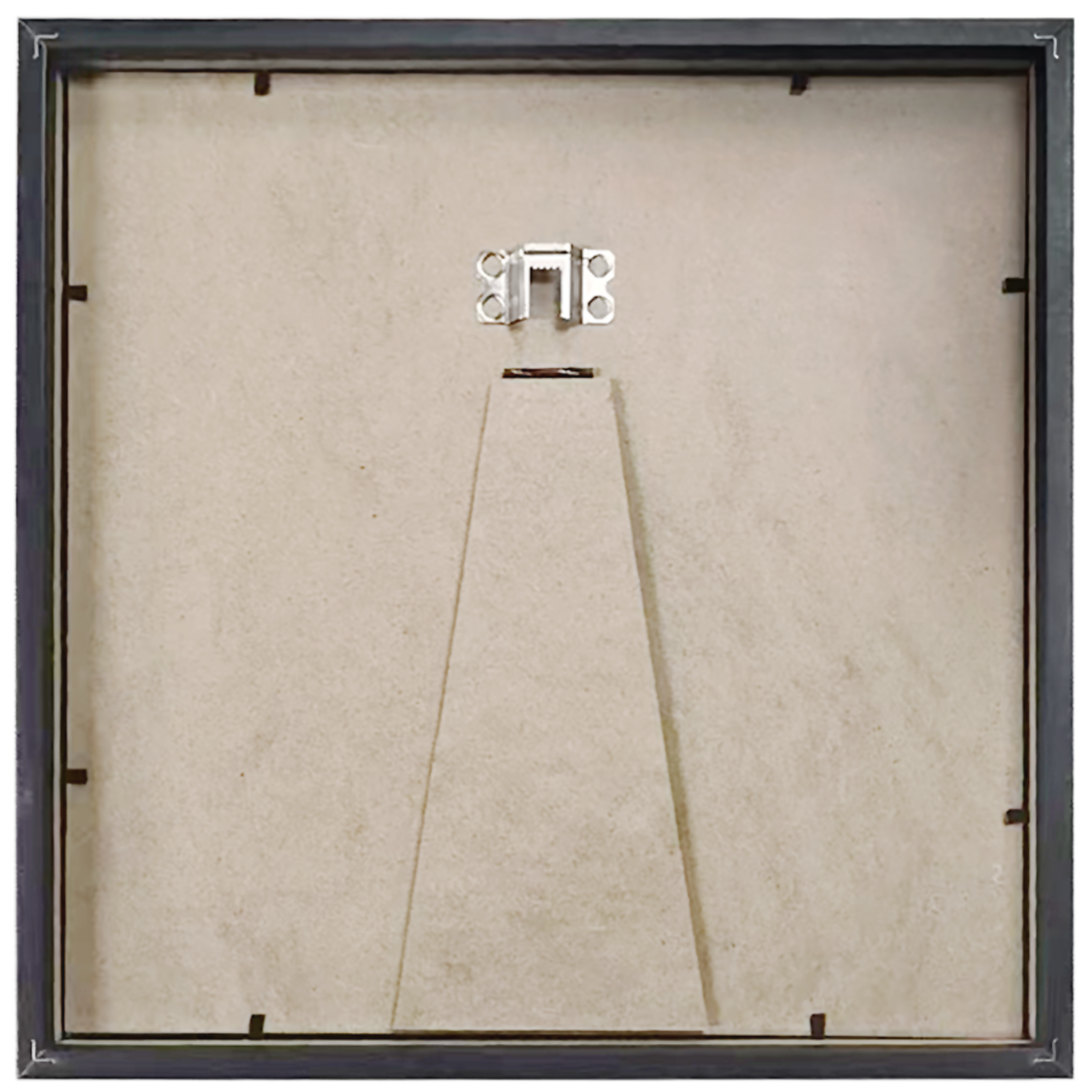 Cadre Milo, 20 x 20 cm noir, INSPIRE - 4