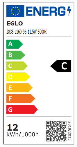 Faro da esterno con sensore di movimento Pagino in policarbonato, nero, Modulo LED 6W EGLO - 3