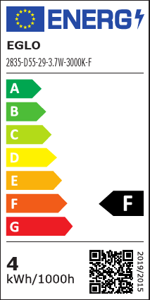 Applique LED moderno da esterno Robledo grigio IP44, luce bianco caldo 660 lumen, EGLO - 3