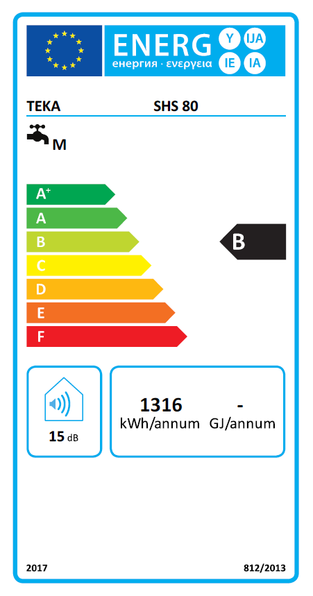 TERMO ELÉCTRICO 74 LITROS TEKA SHS - 8