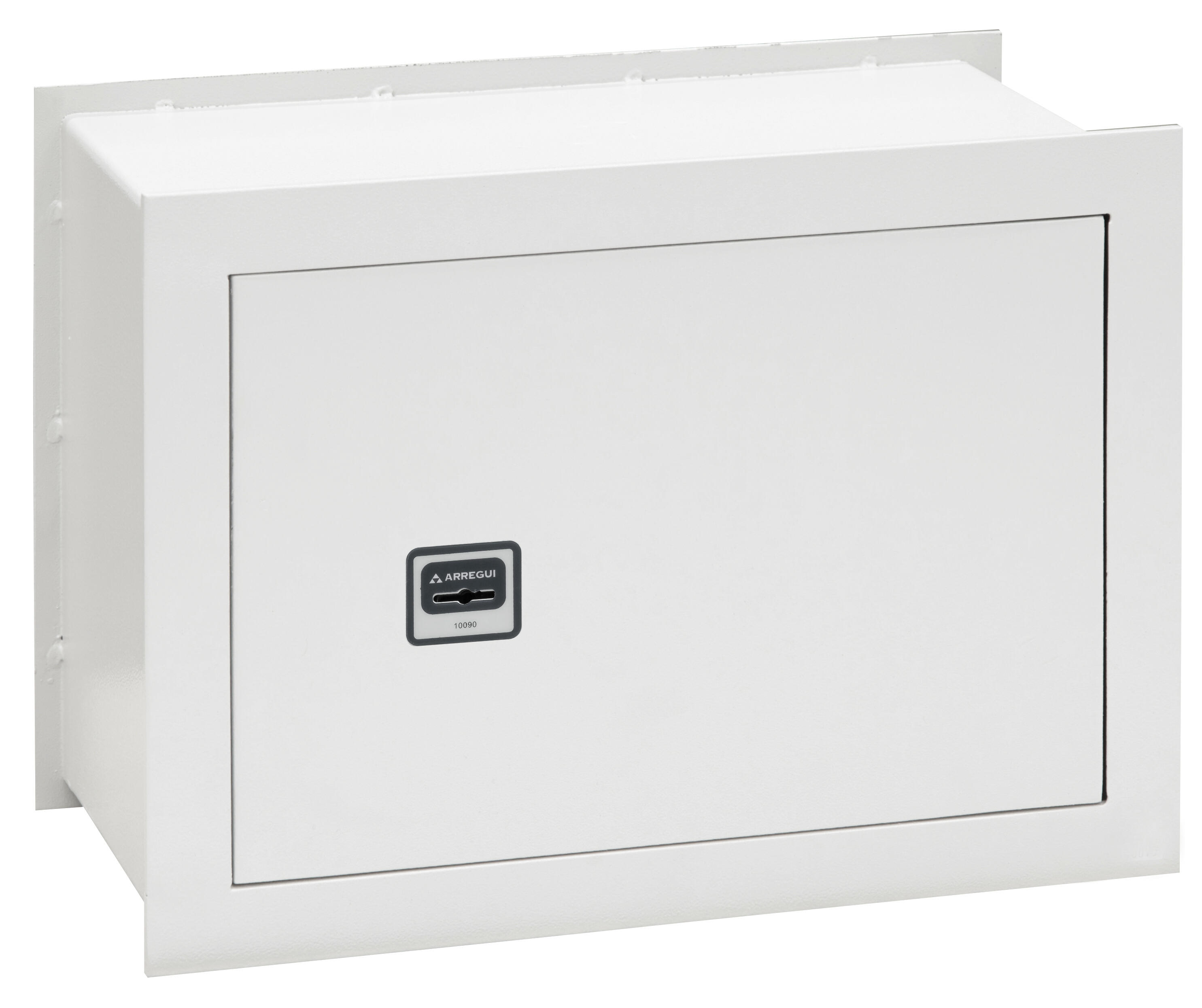 Caja fuerte para empotrar en pared arregui 271350 cerradura de llave 30x41x20 cm