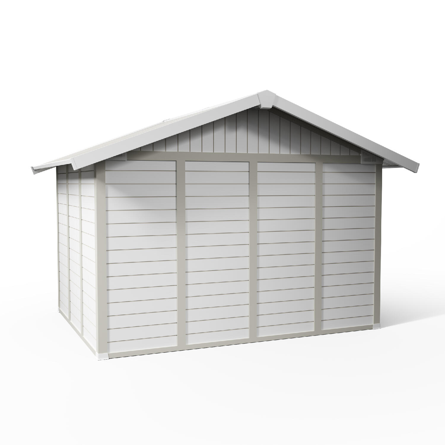 caseta de resina casa deco de 72x180x80 cm y 753 m2 con 26 mm espesor y doble puerta abatible grosfillex