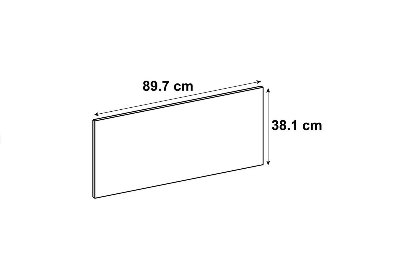 Front szuflady/okapowy FDL90/39 Kobo kaszmirowy - 9