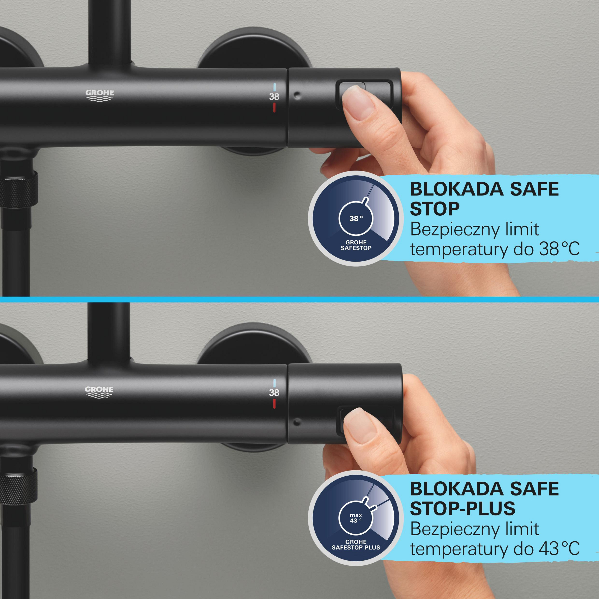 Kolumna prysznicowa z baterią  GROHE - 17