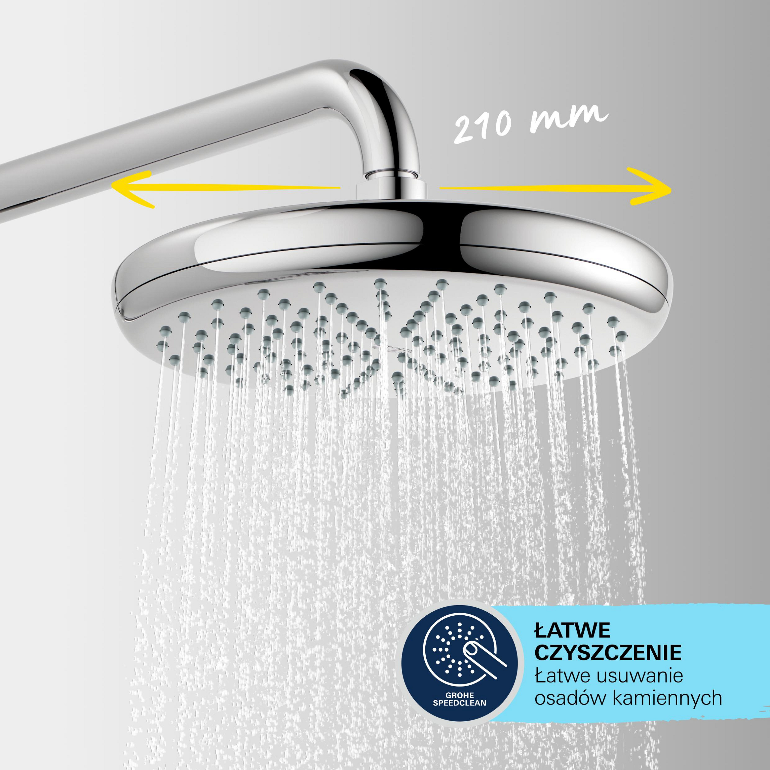 Kolumna prysznicowa Vitalio Clova Grohe - 5