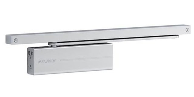 CIERRAPUERTA GUIA DESLIZANTE DC175 PLATA