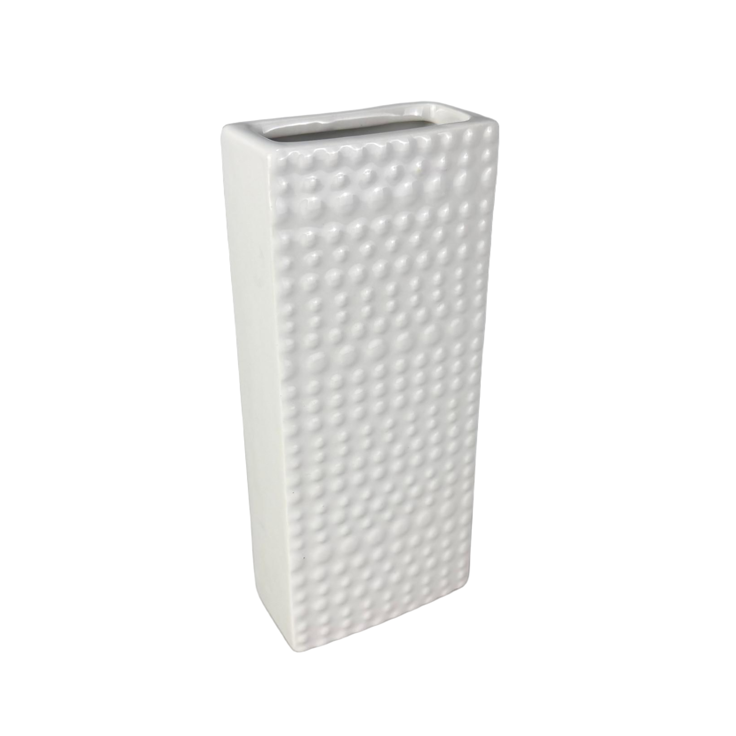 Nawilżacz ceramiczny prostokątny w kropki 300ml biały Durahealth