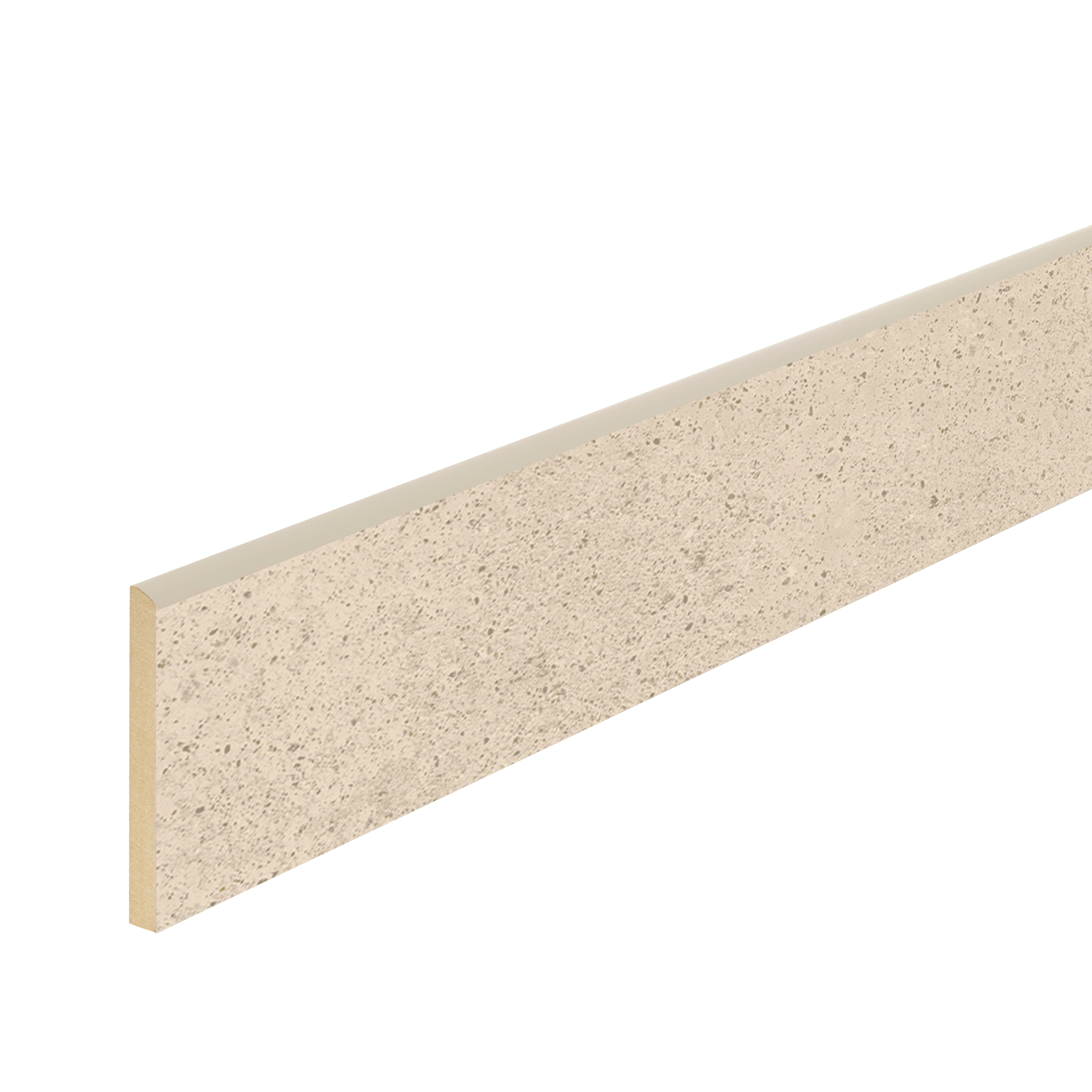 Lot de 2 plinthes Bari, beige, Ht. 7,5 x L. 60 cm, Ep.0.95 mm - 2