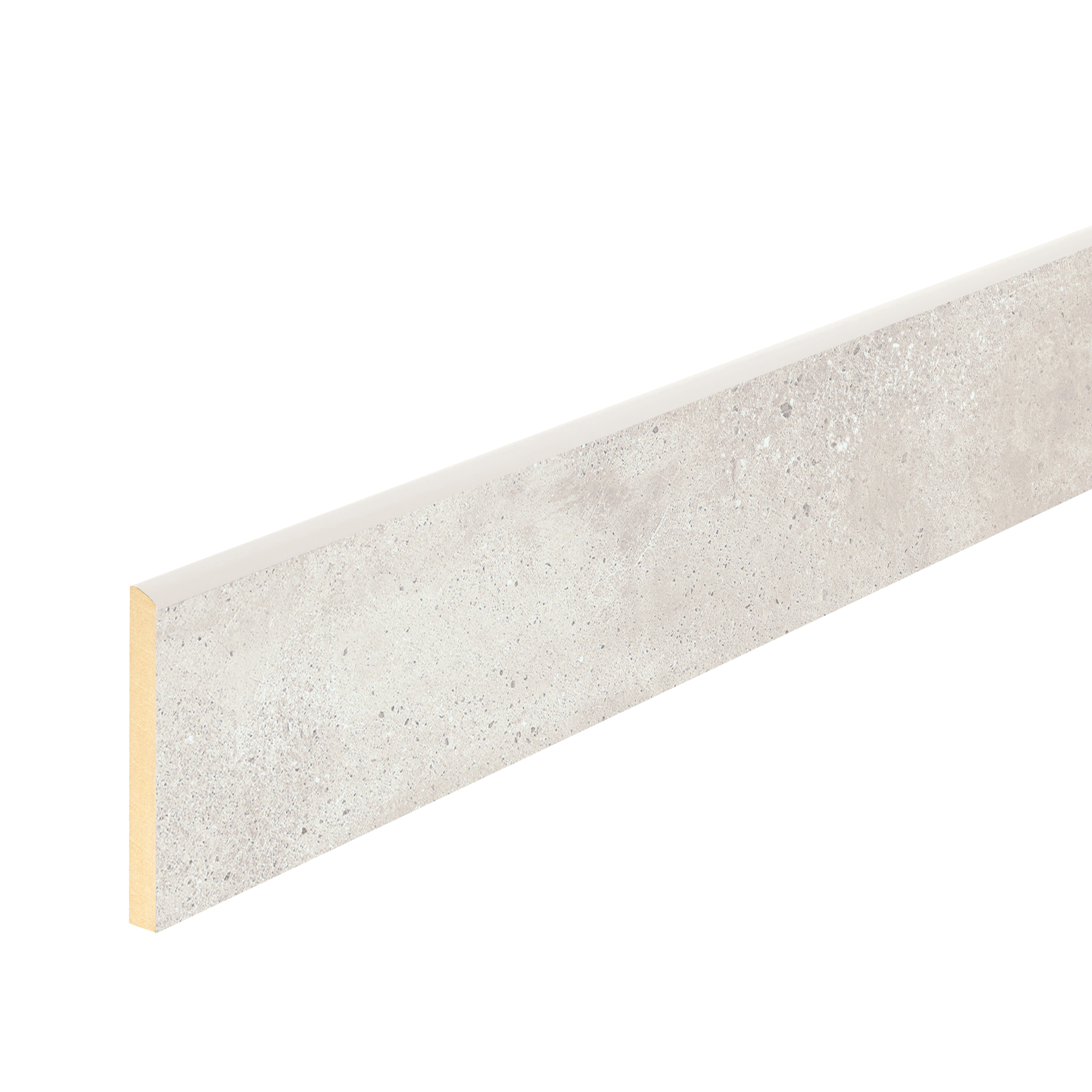 Lot de 2 plinthes Bari, gris clair, Ht. 7,5 x L. 60 cm, Ep.0.95 mm - 2