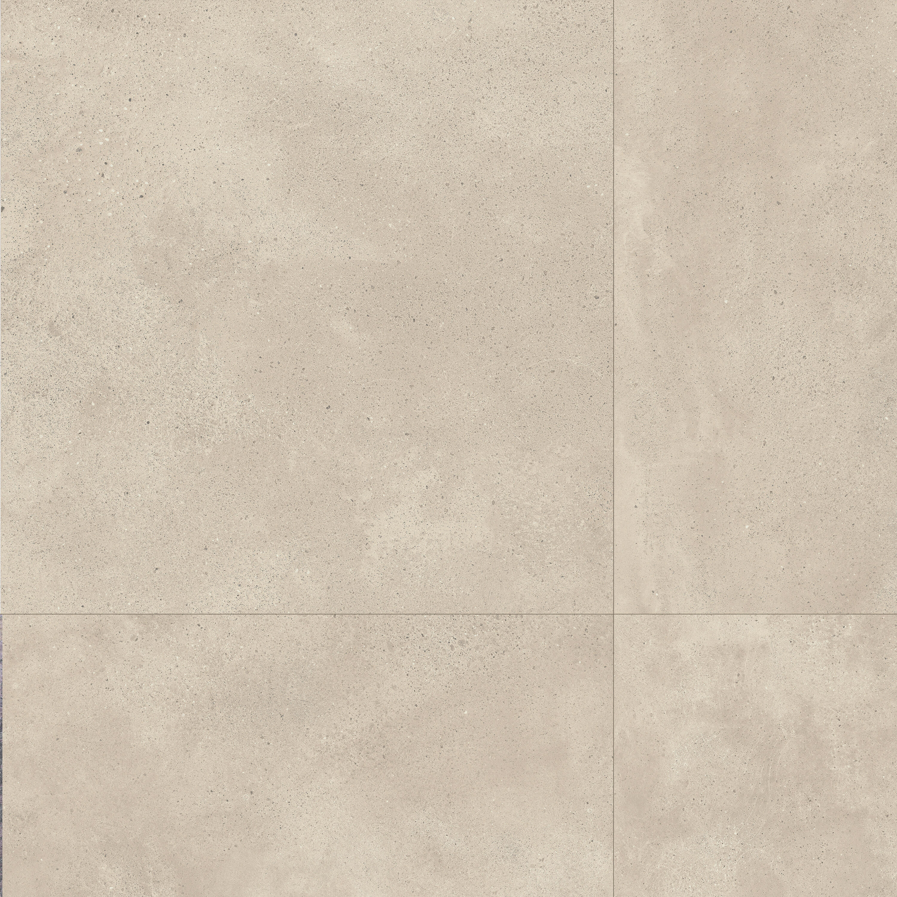 Carrelage sol/mur intérieur effet béton beige Bari l.60 x L.60 cm x Ep.9.5 mm - 4
