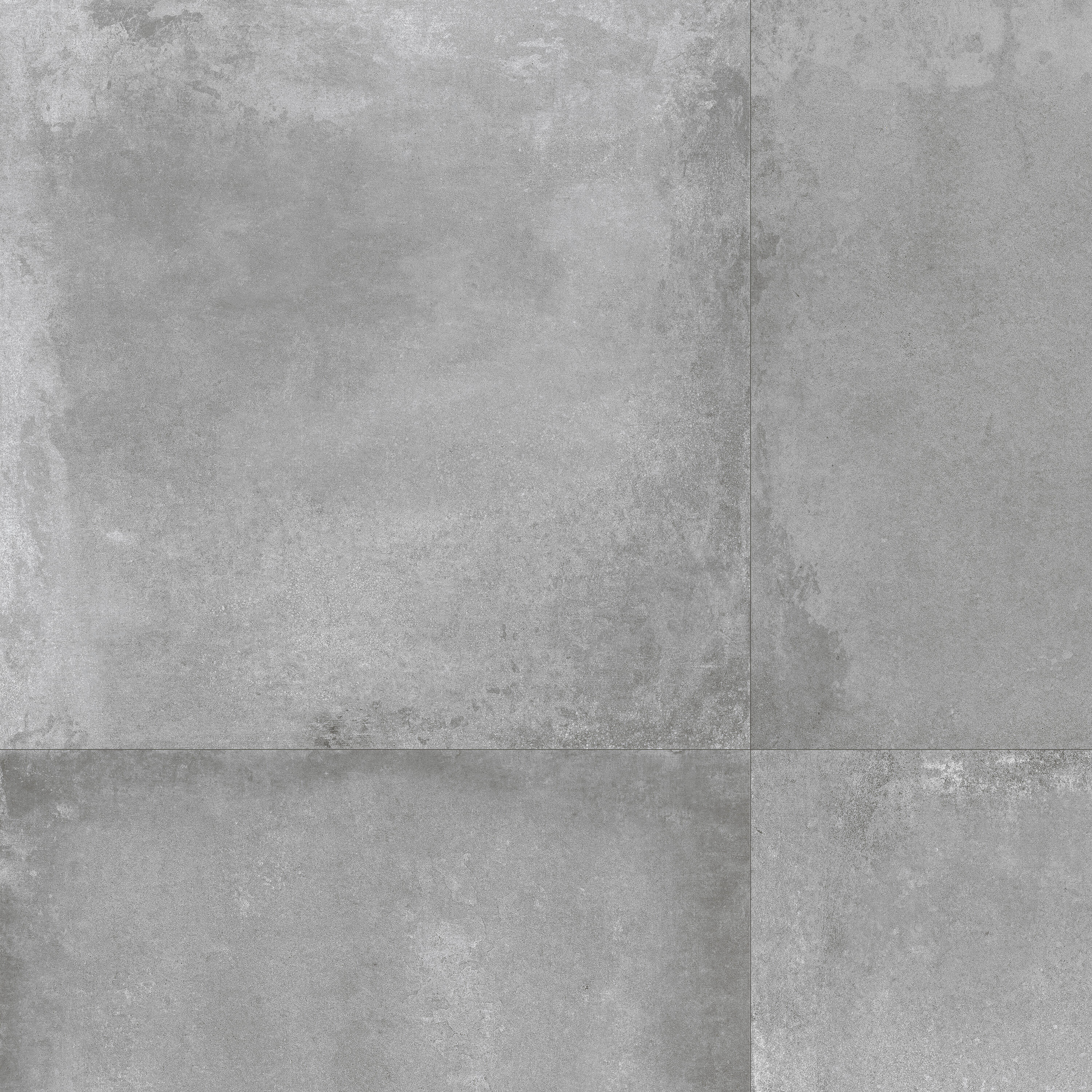 Carrelage sol intérieur/mur intérieur effet béton anthracite Redhill l.60xL.60cm - 4