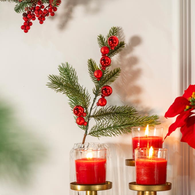velas navideñas