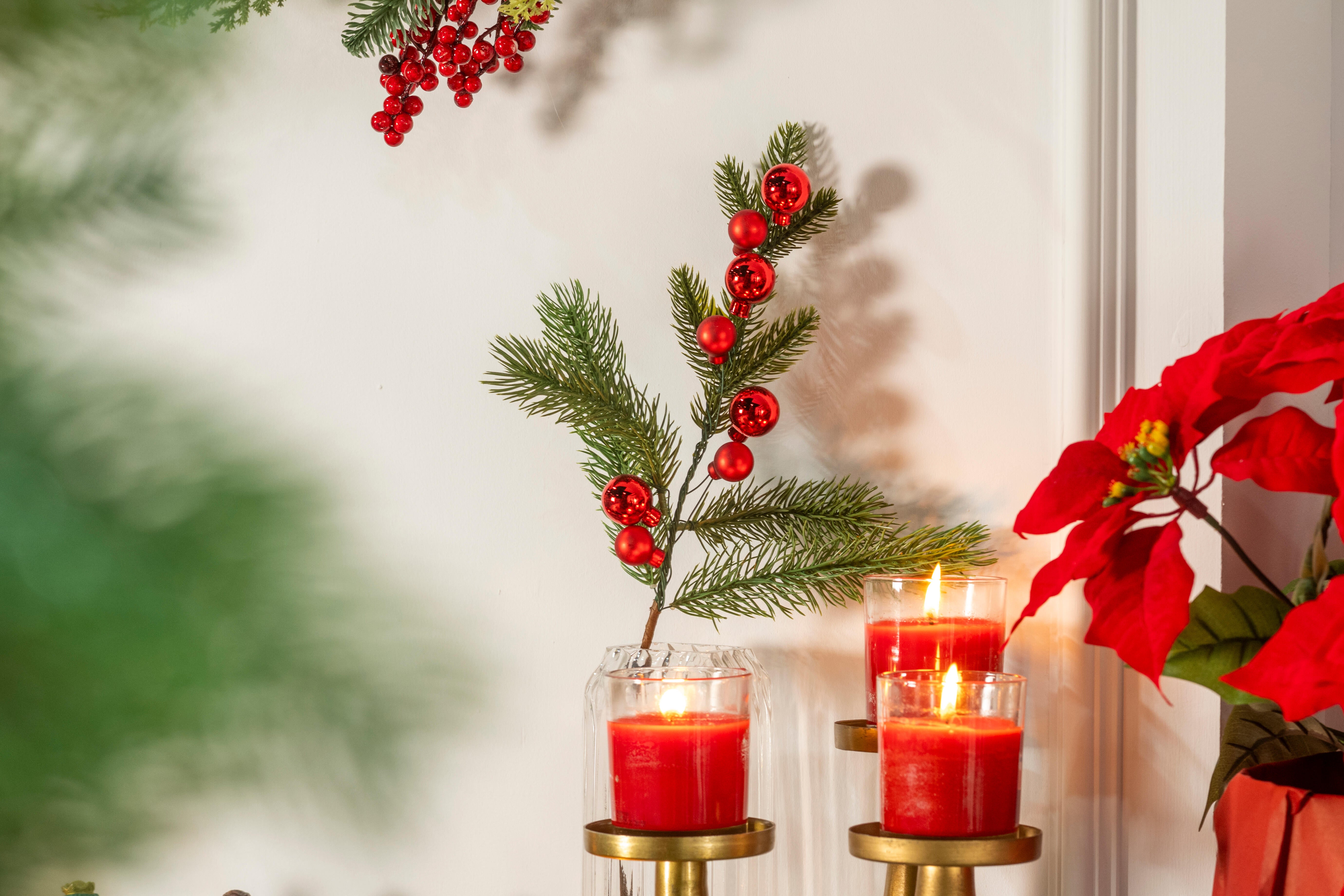 Rama navideña polietileno para  multicolor 2cm de ø - 2