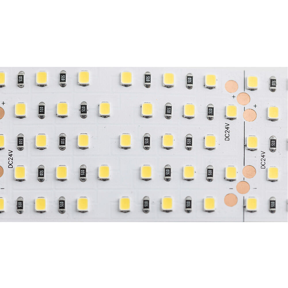 Tira LED 24V ALVERLAMP IP20 apto para zonas secas 6510 lm luz blanco cálido 2700K 5 metros corte c/6.3cm - 2