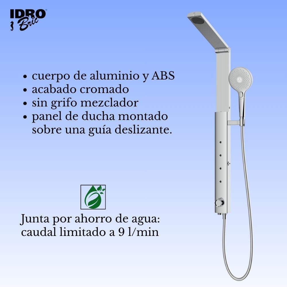 Columna de ducha hidromasaje IDROBRIC Neptune cromado
 - 5