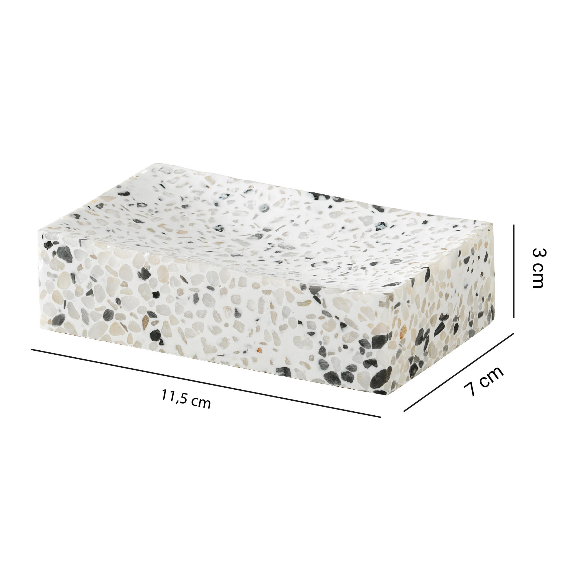 Saboneteira branco Zoe - 4