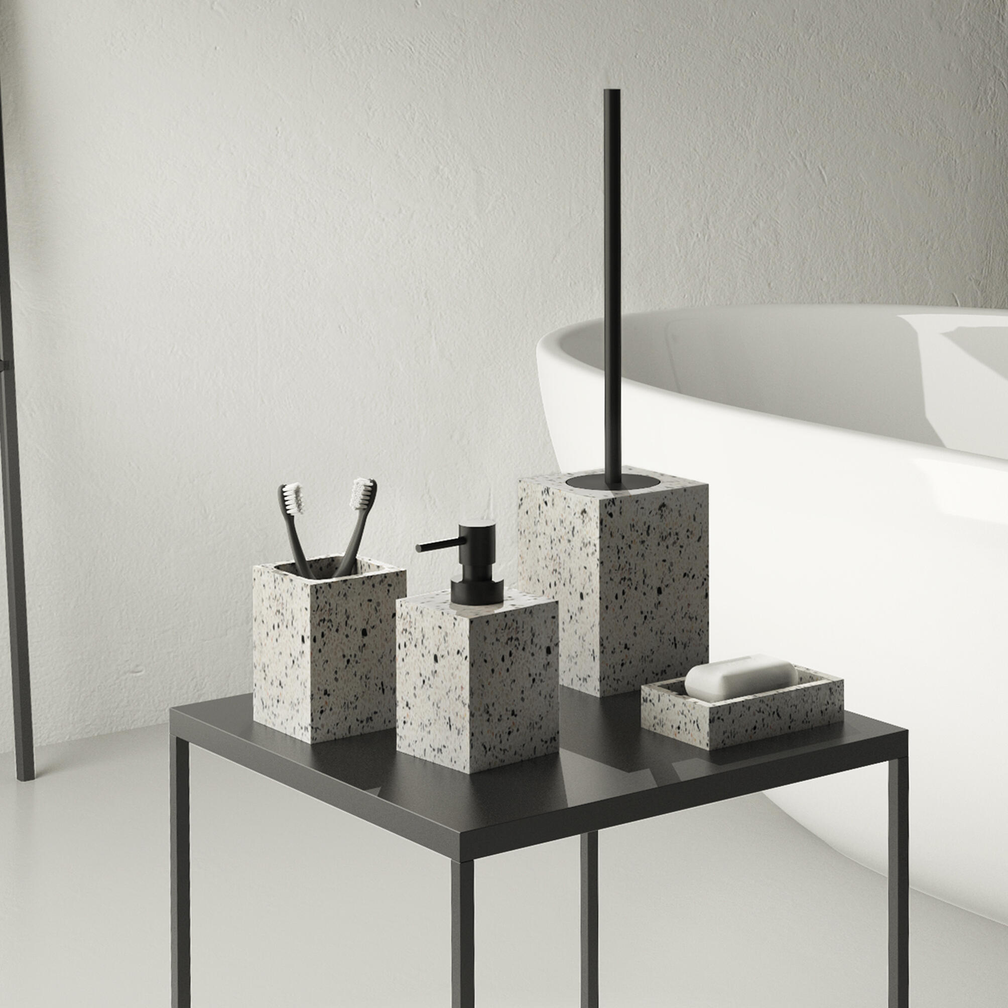 Saboneteira branco Zoe - 2