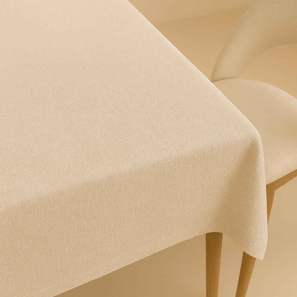 Mantel estampado Panamá Brunel beige 140x140 cm
 - 2