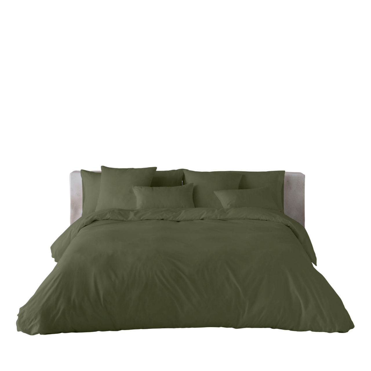 Funda nórdica Verde 75 de 240x220 cm para camas de 150 cm + 2 fundas de almohada de 45x90 cm
 - 2