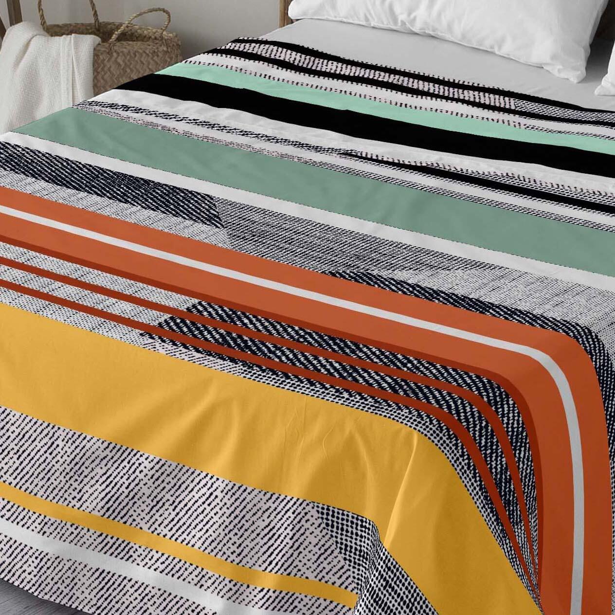 Juego de sábanas 3 piezas Denim 100% algodón para cama de 135 cm
 - 8