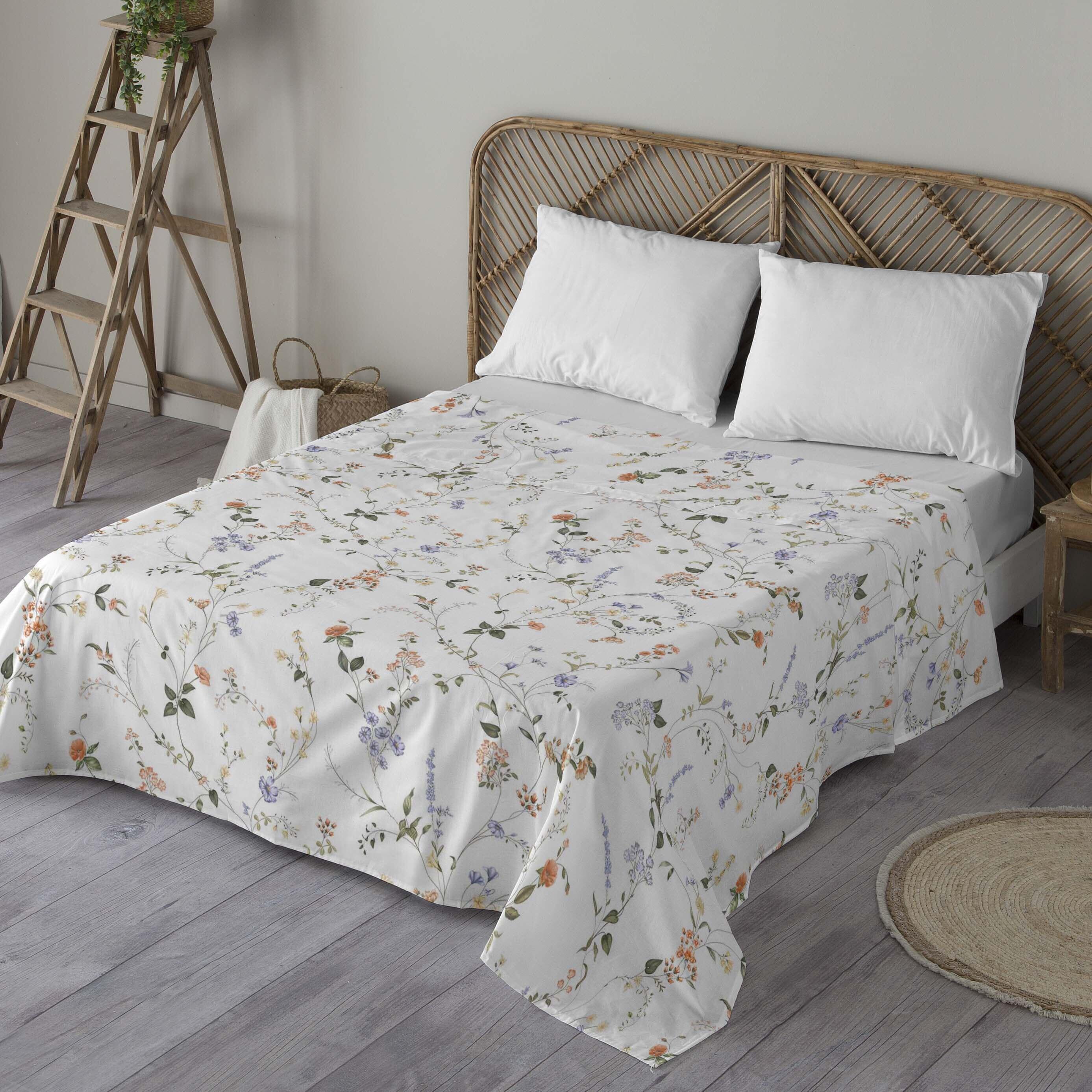 Juego de sábanas 4 piezas Beltane 100% algodón para cama de 150 cm
 - 5