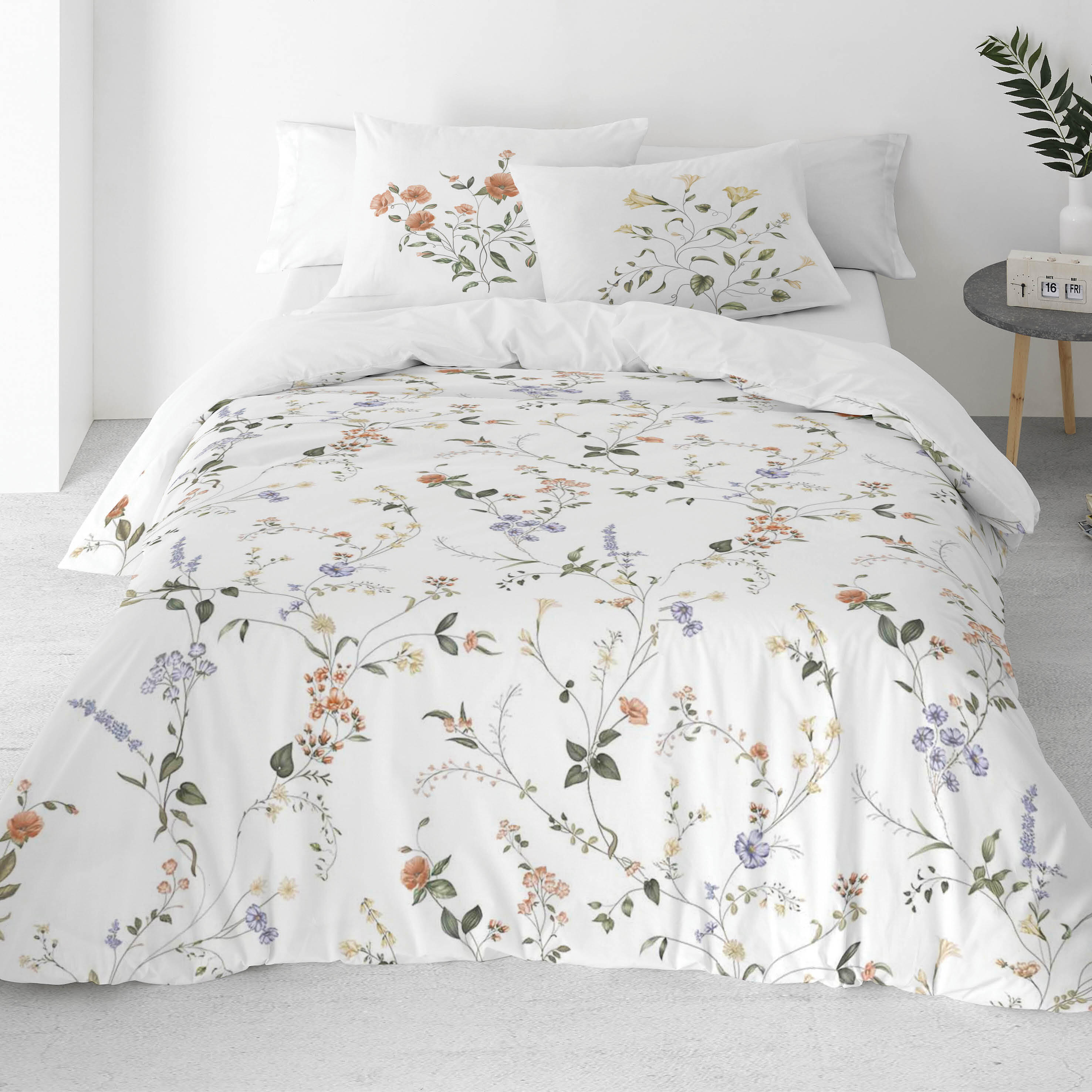 Funda nórdica Beltane de 150x220 cm para camas de 90 cm + 1 funda de almohada de 45x110 cm
 - 4