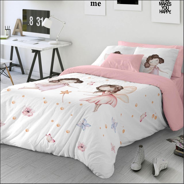 Funda nórdica infantil Vuala de 150x220 cm para camas de 90 cm + 1 funda de almohada de 45x110 cm
