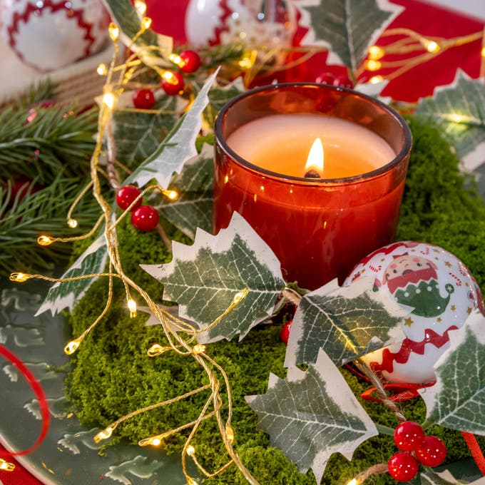 velas navideñas