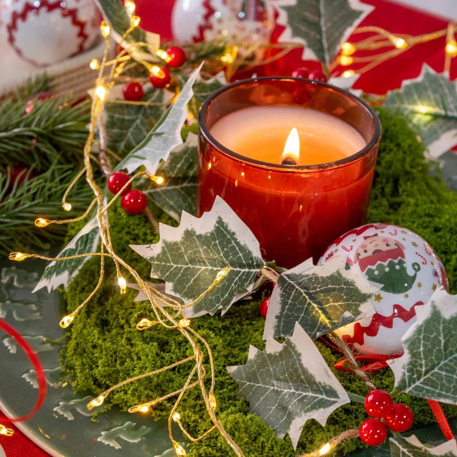 velas navideñas