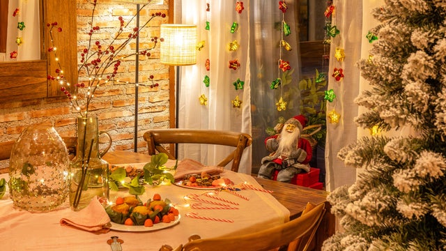 centro de mesa navideño