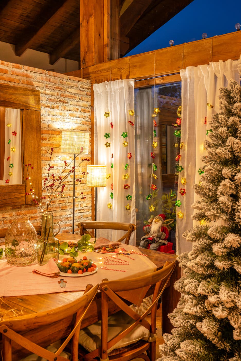 centro de mesa navideño