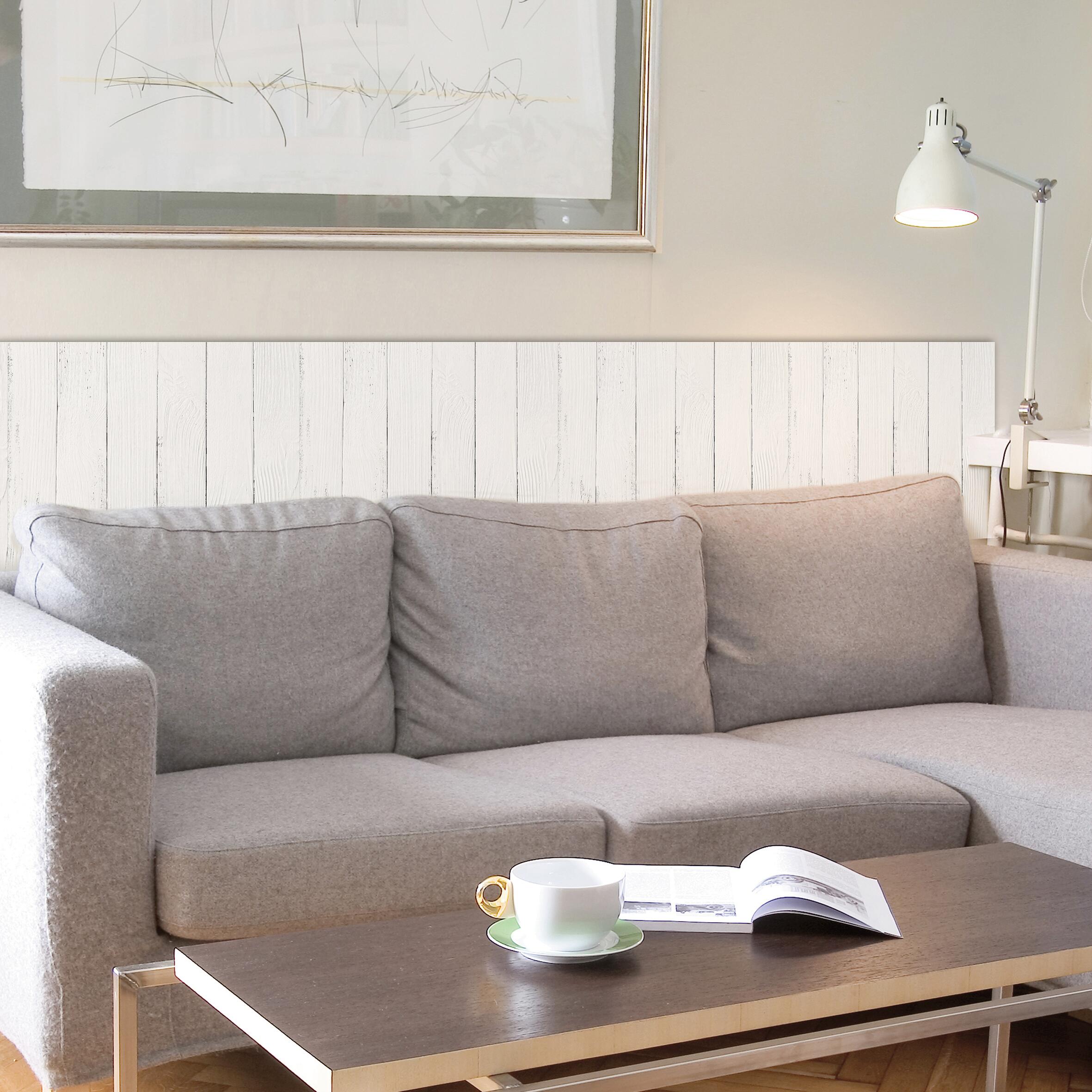 Sticker Soft tiles wood 30x30 cm legno bianco, confezione da 3 fogli - 2