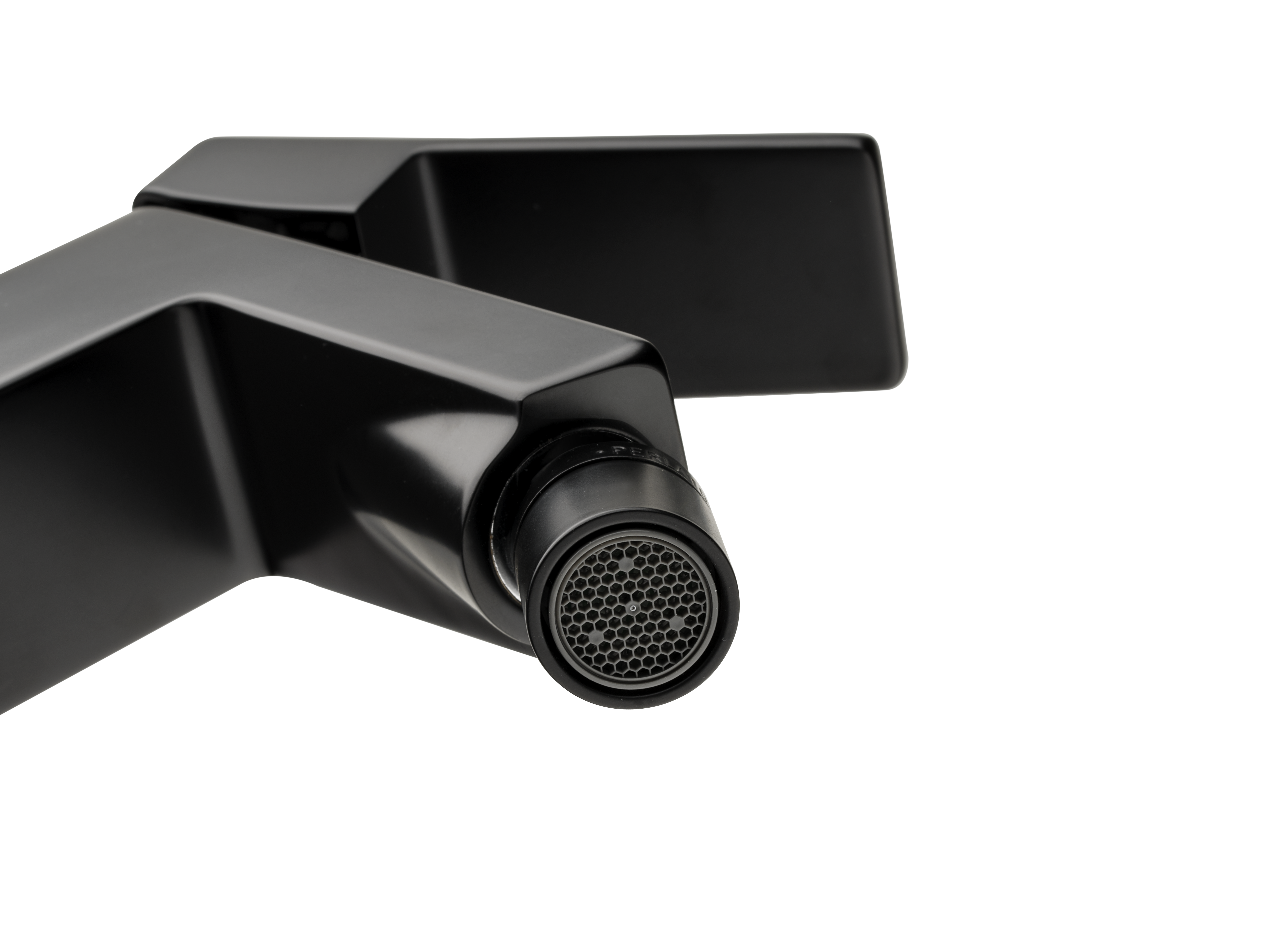 Grifo monomando de bidé SENSEA Studio negro brillo. Apertura en frío. Antical. Latón - 10