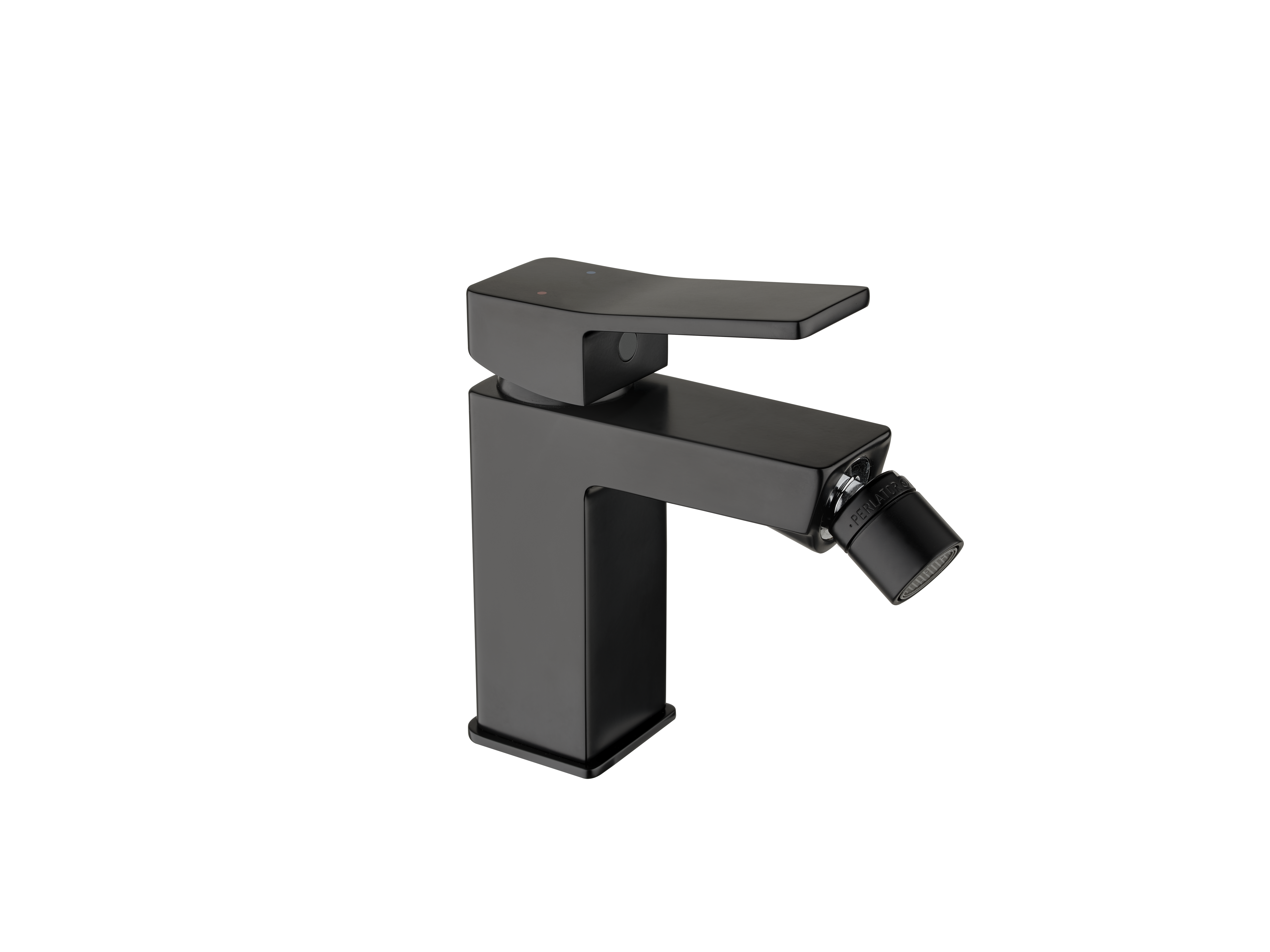 Bateria bidetowa Studio z perlatorem czarny Sensea