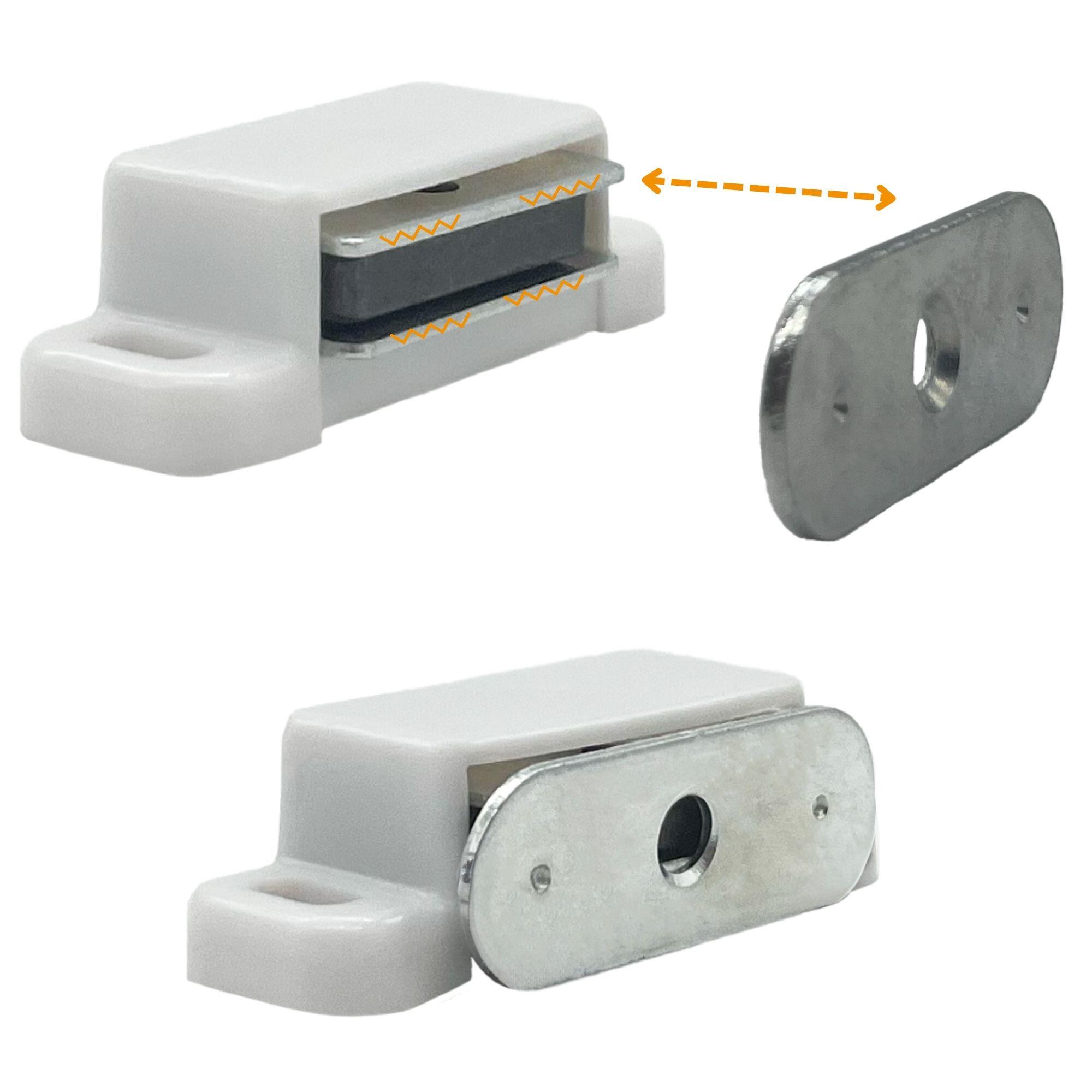 Chiusura magnetica in pvc 1.2 x 4 mm - 5