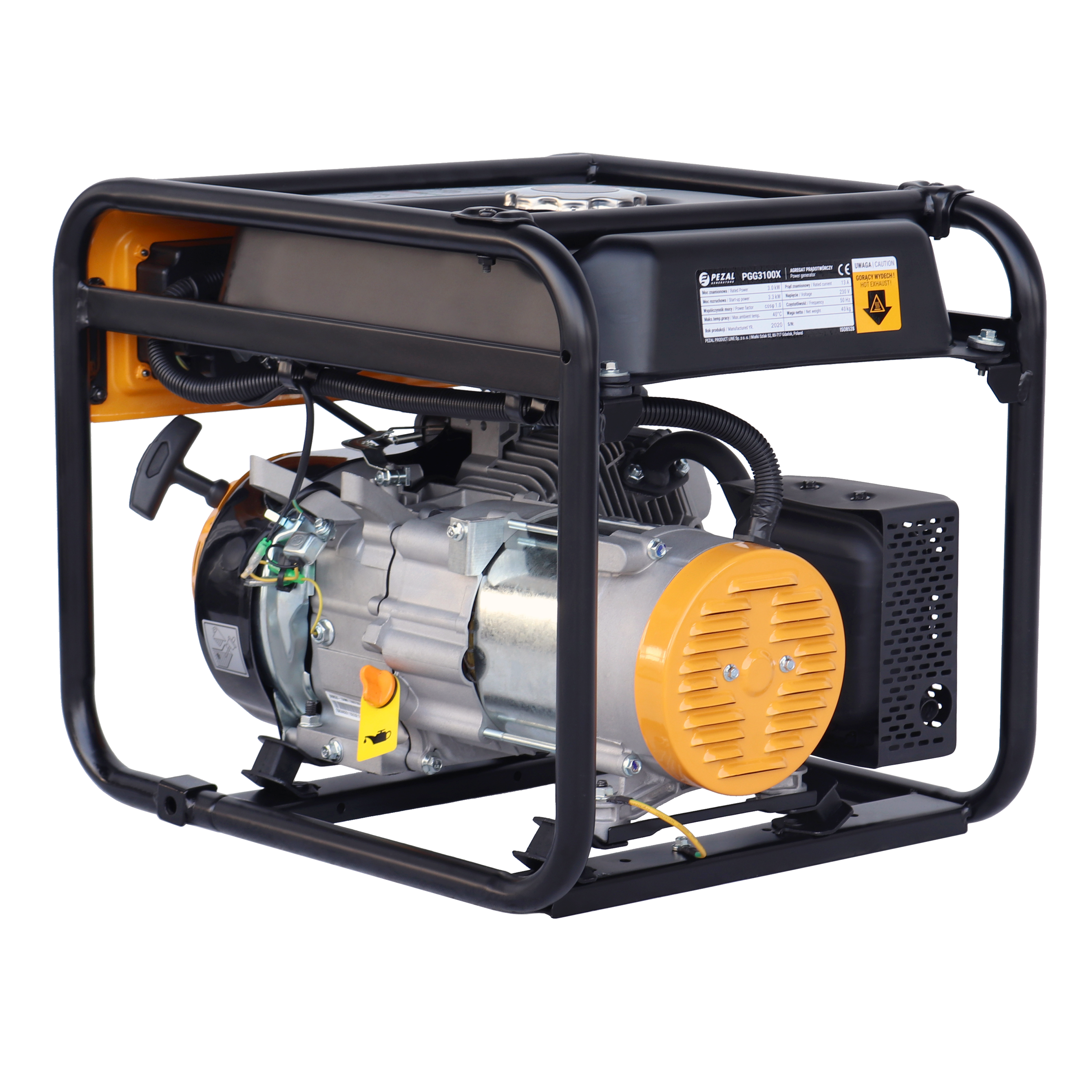 Agregat prądotwórczy 230V 3 kW PGG3100X Pezal - 2