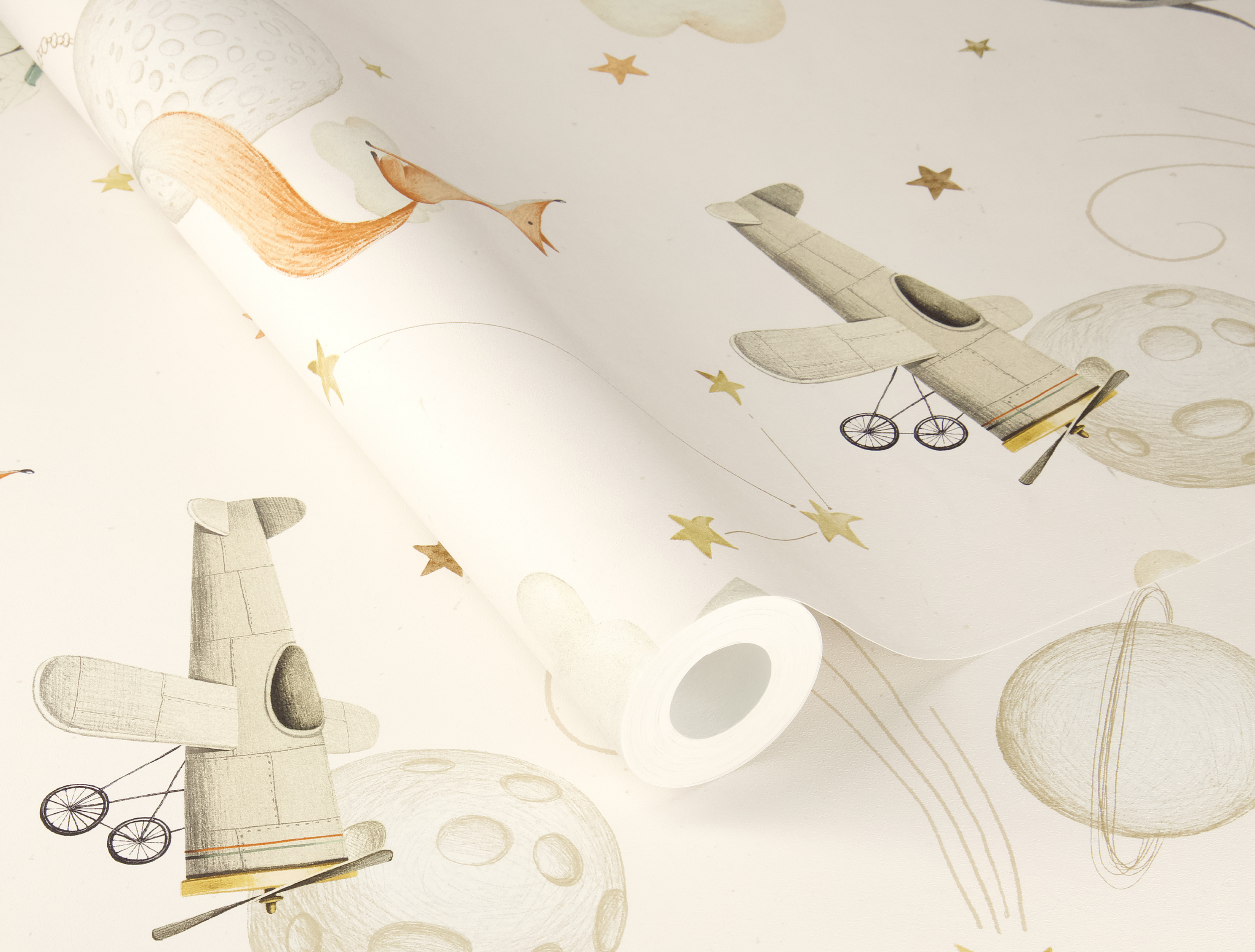 Tapeta dziecięca Kids Dreaming Fox winylowa na flizelinie - 6