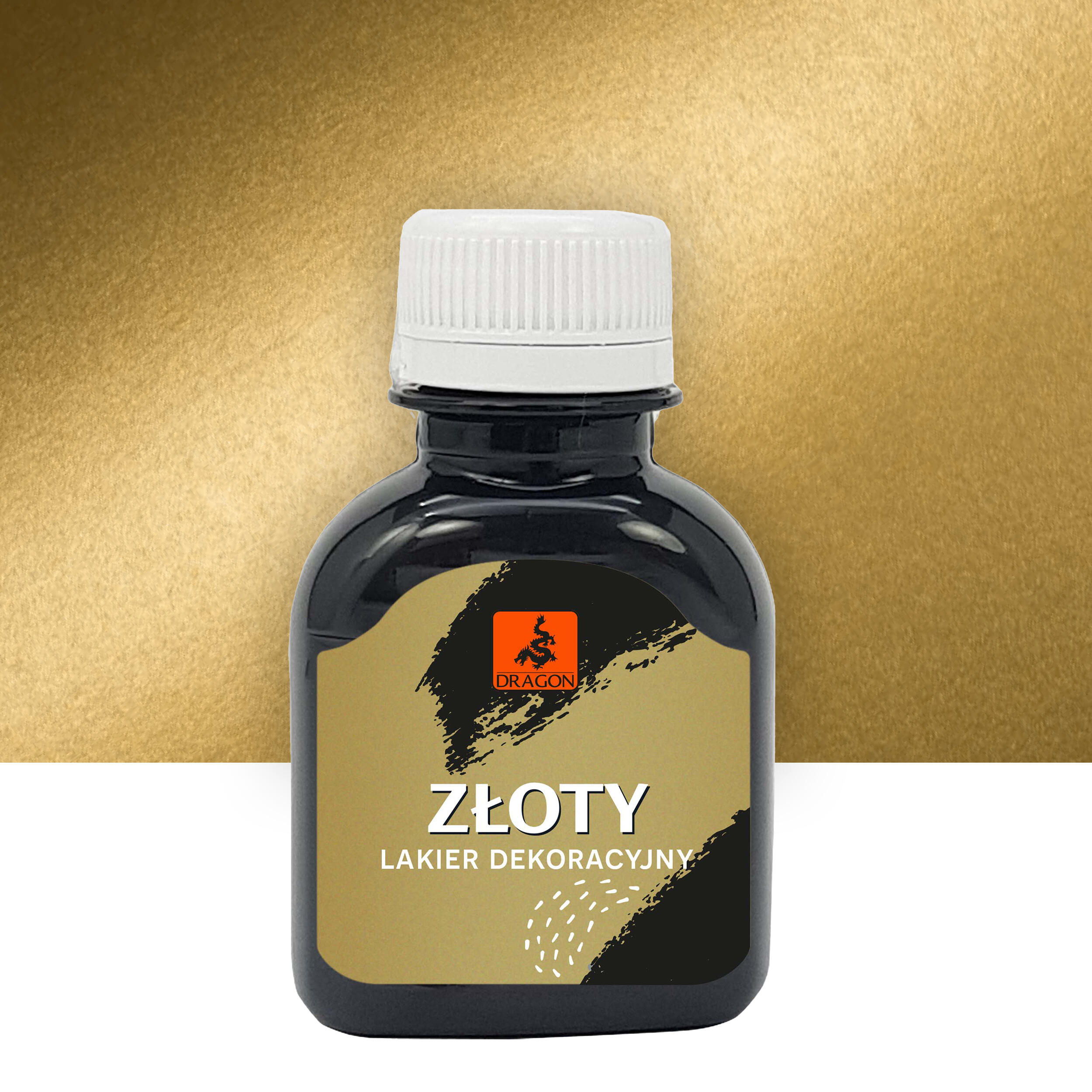 Lakier dekoracyjny Złotol 80 ml Dragon