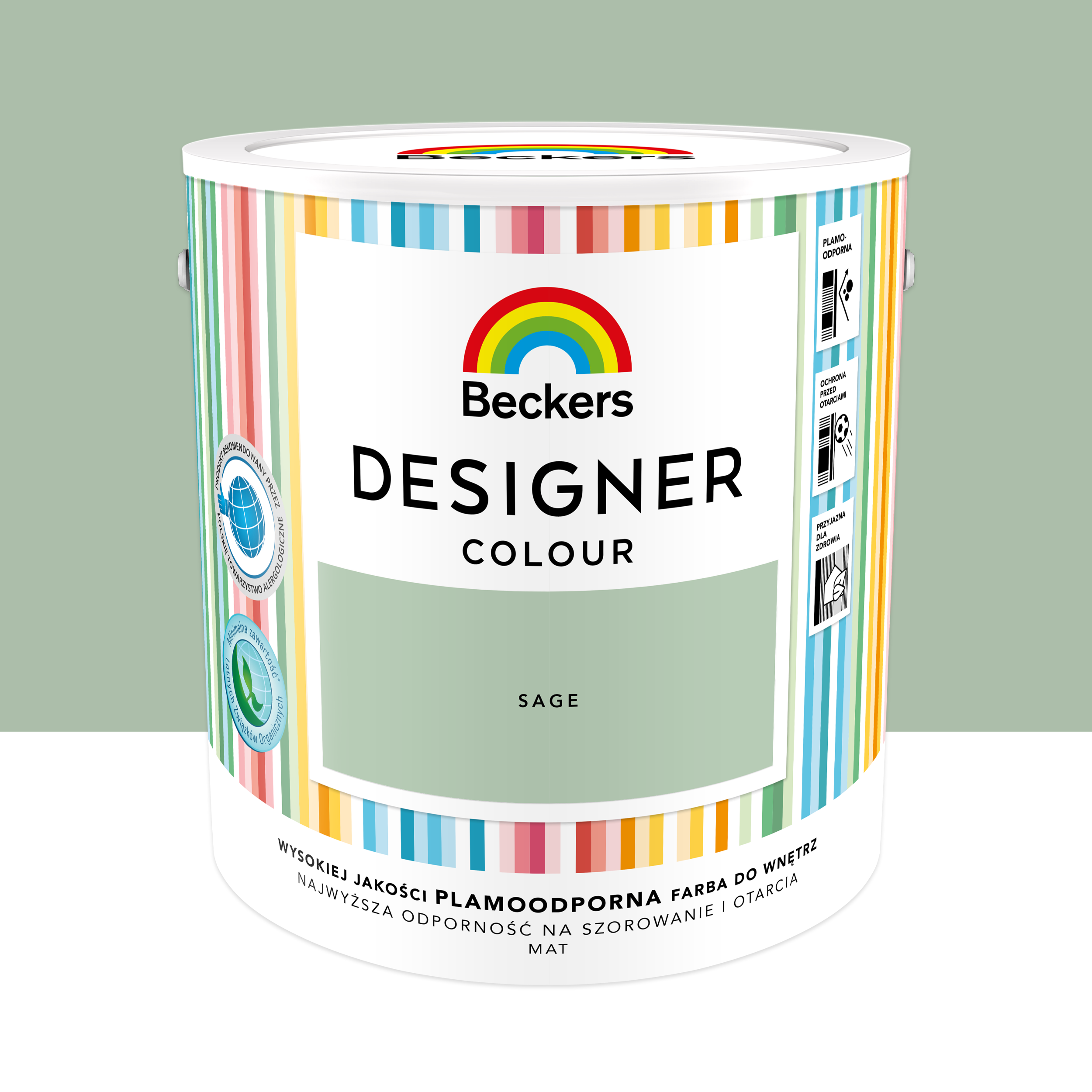Farba wewnętrzna Beckers Designer Colour Sage 2.5 l